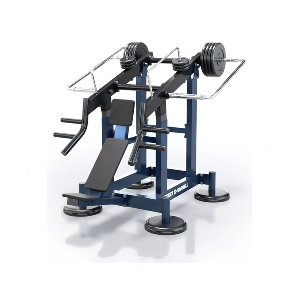 MB 7.75 INCLINE BENCH PRESS AT A 45-DEGREE ANGLE